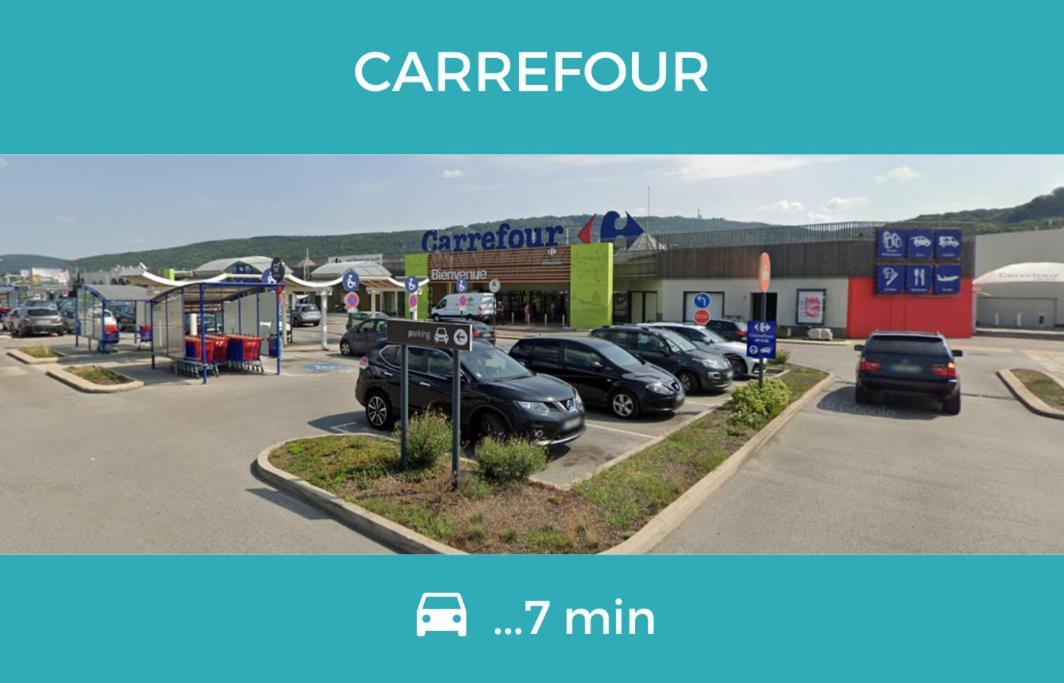 Nouveau - Grande Terrasse - L'Horloge - Calme - Home-One Besançon Eksteriør bilde