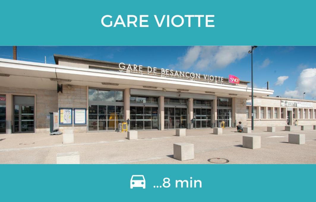 Nouveau - Grande Terrasse - L'Horloge - Calme - Home-One Besançon Eksteriør bilde