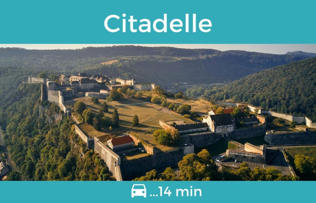 Nouveau - Grande Terrasse - L'Horloge - Calme - Home-One Besançon Eksteriør bilde